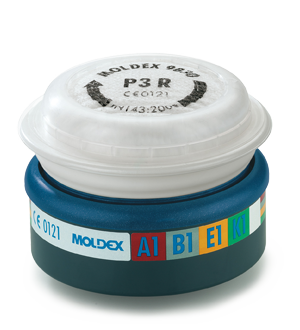 Moldex EasyLock® Pre-assembled ABEK1 P3 Filter, 9430 - Suitable for Series 7000 and 9000 Masks