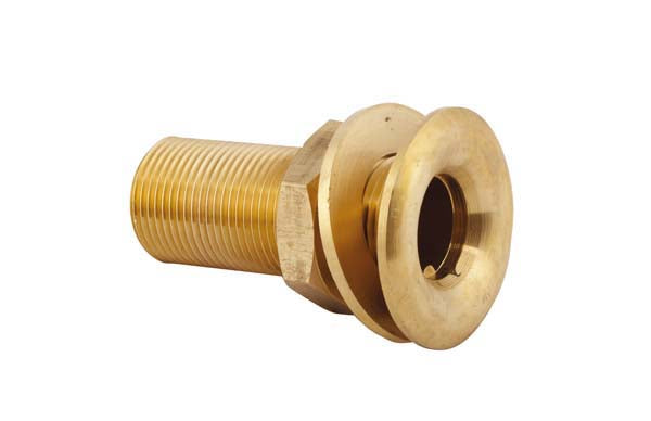 ¾" Brass Bulkhead fitting, Male thread