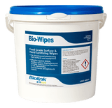 Bio Wipes | Convenient resealable bulk pack of food grade impregnated sanitising wipes