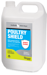 Poultry Shield, Cleaner Sanitiser & Odour Neutraliser | 5lt