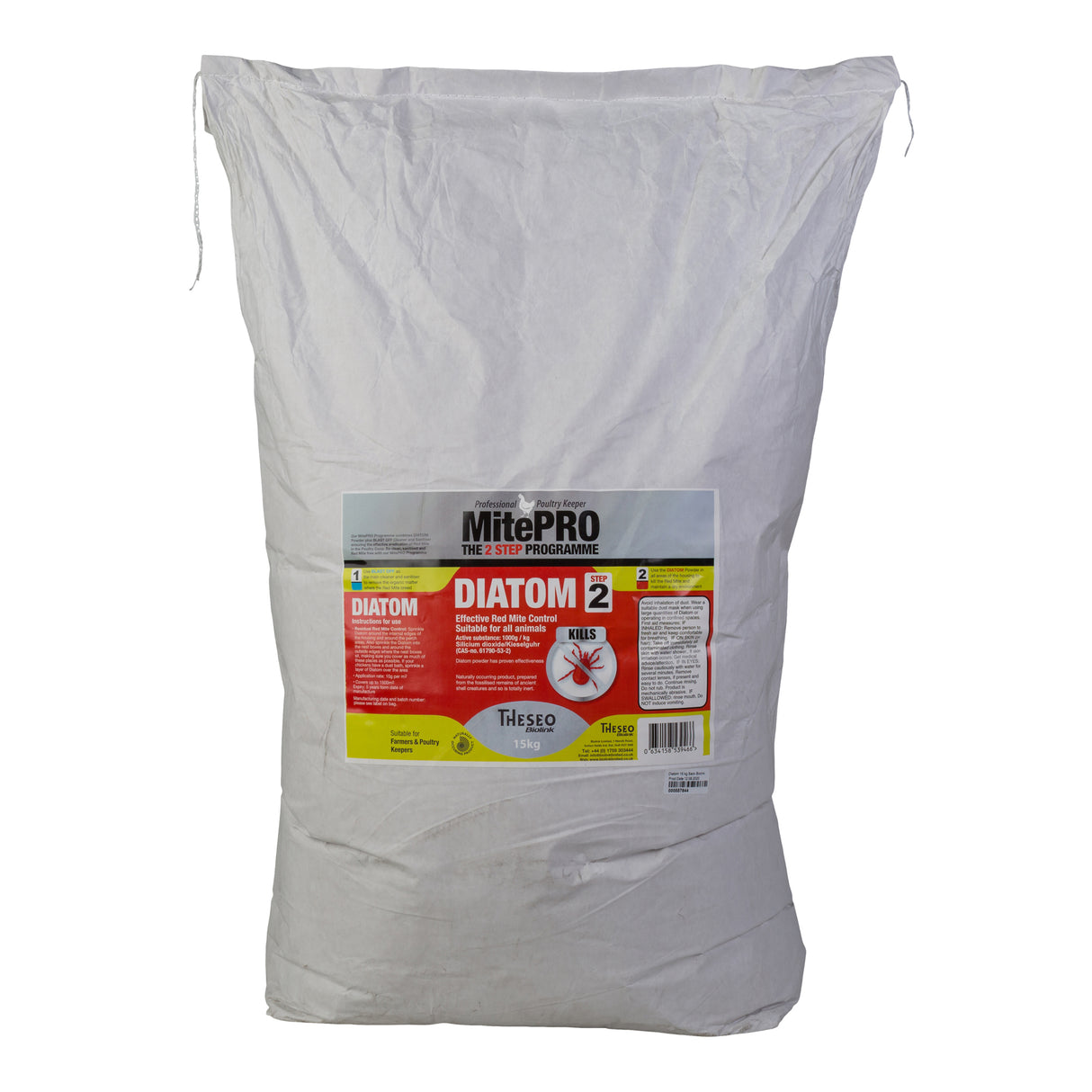 Diatom - Long lasting residual control of Red Mite 15kg Bag
