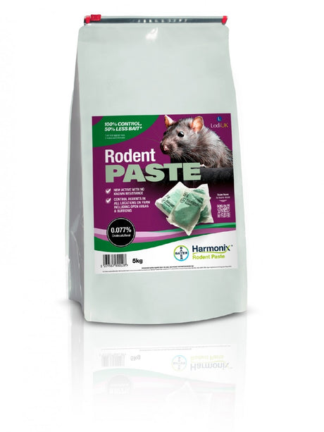 Harmonix Rodent Paste is easy to use and is a cost-effective way to control rodents on your farm