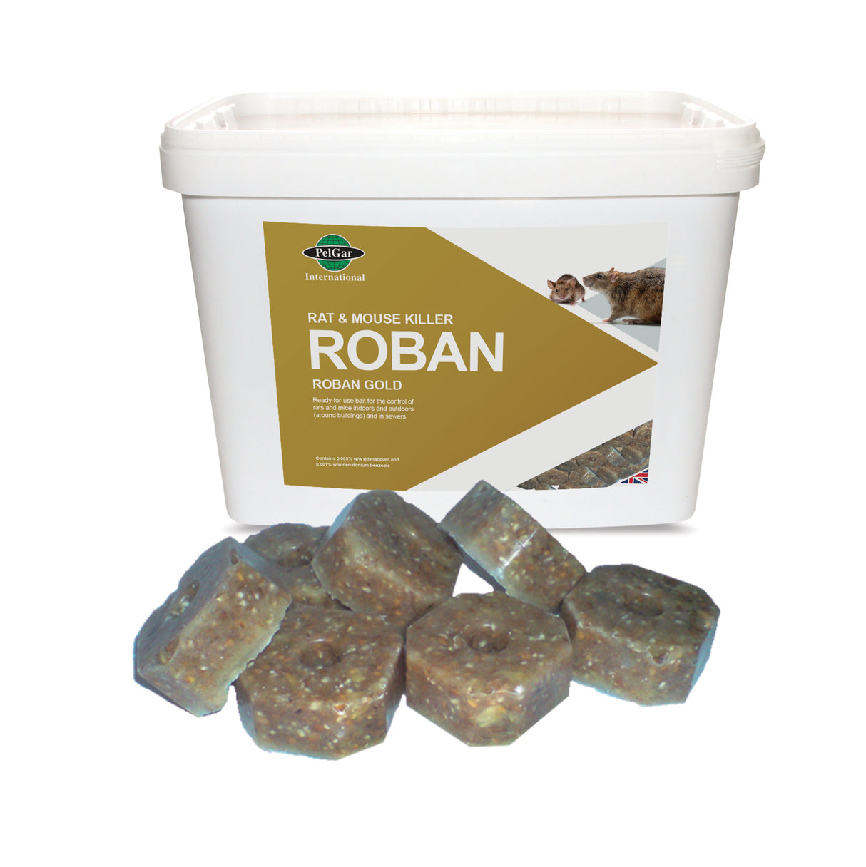 Roban Gold Blocks 4.0kg - Non Active - See R2000