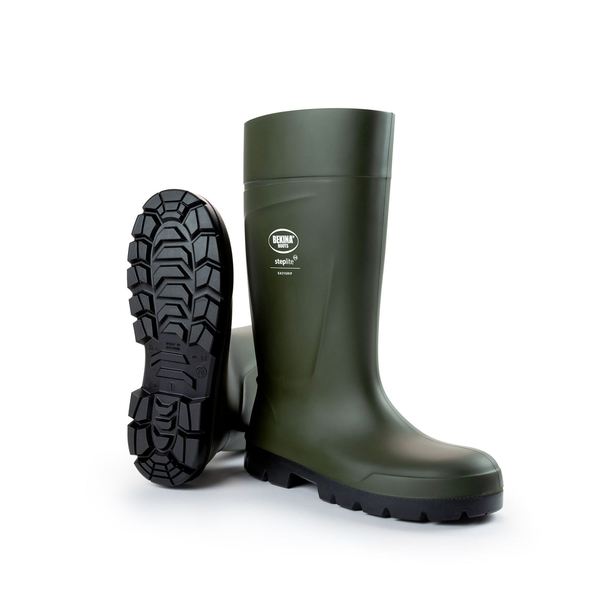 Steplite EasyGrip Wellington - Green - O4