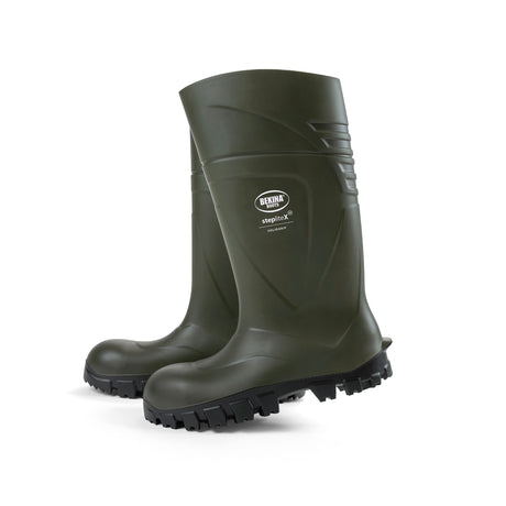 Bekina Steplite SolidGrip Wellington - Full S5 Safety - Green - Sizes 5-13