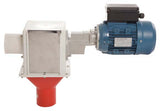 Aluminium Gearbox to mount directly onto the motor with a dry joint