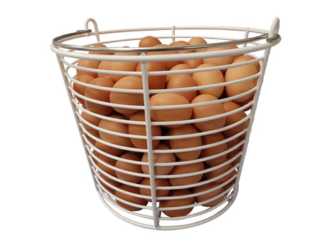 Egg wash basket
