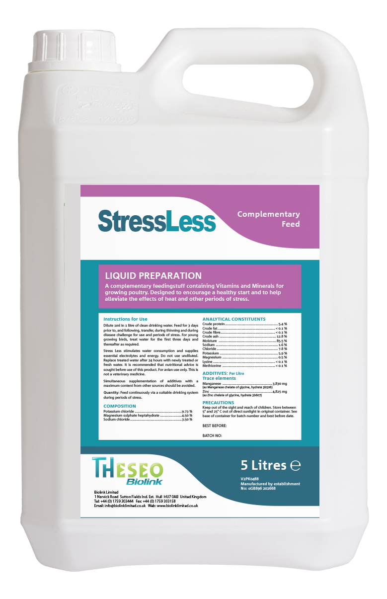 StressLess Liquid Supplement 5Lt