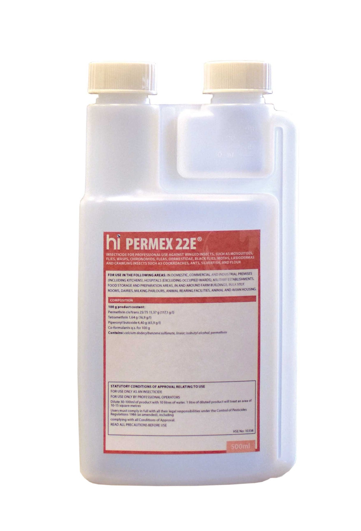 Permex 22E Residual and Knockdown control of Red Mite 500ml