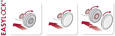 Moldex 7000 (7002 Medium) Half Mask - Protection against gas, vapour and dust
