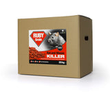 Ruby Grain - Rat & Mouse Killer - Difenacoum - 20kg - Professional Use Only